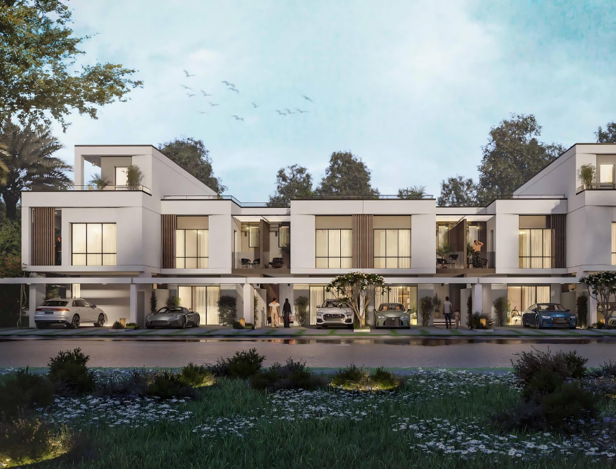 Riverside Luxury Townhouses 4-5bedroom by Damac Developer in Dubai